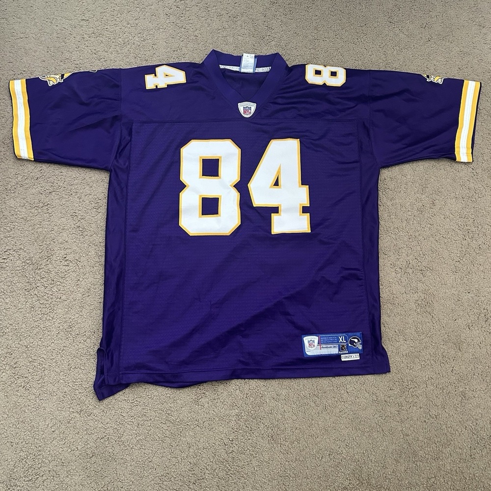 Reebok Minnesota Vikings Randy Moss NFL Jersey Vintage, Size XL